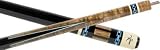 Meucci 9711BD Natural Maple with Ebony Points Pool Cue Stick With Black Dot Shaft - B00063CJIM