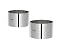 Kuchenprofi 4-Piece 2-1/4-Inch Food prep/Plating/Forming Rings in 18/10 Stainless Steel