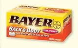 Bayer extra strength aspirin caplets, back and body pain caplets 100 ea 31K6Uy6ZwLL. SL160 Bayer extra strength aspirin caplets, back and body pain caplets 100 ea