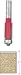Freud 42-108 1/2-Inch Diameter 2-Flute Flush Trimming Router Bit with 3/8-Inch Shank