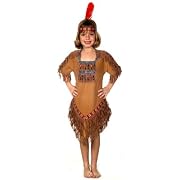 Indian Girl with feather headband