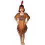Indian Girl with feather headband