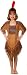 Apparel : Indian Girl with feather headband