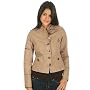 Classic Woman 3-Pocket Fitted Military Style Jacket