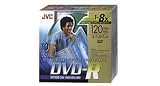 JVC VDR47EU10 10 Pack 120min DVD-R with Cases
