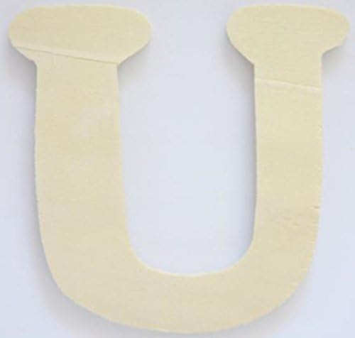 Craft Wooden Wood Letter Alphabet U Wedding Party Home Decor DIY