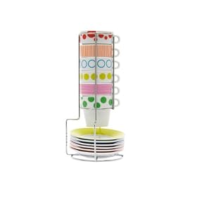 PT Espresso Set Dots & Stripes Tower, Porcelain