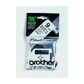 Brother M K221 - Printer tape - black on white - Roll (0.9 cm)