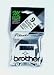 Brother M K221 - Printer tape - black on white - Roll (0.9 cm)