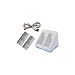 Station chargeur compatible manette Wiimote Nintendo Wii - 2 batteries rechargeables 2800 mAh - Blanc