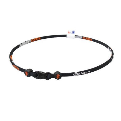Phiten X30 San Francisco Giants Alternate MLB Necklace - 18 inch