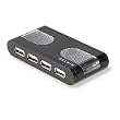 Belkin Hi-Speed USB 2.0 7-Port Lighted Hub Black F5U700-BLK