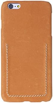 iPhone 6/6s Plus Leather Case, Soft Ultra Thin Skin Slim Matte Finish Body With Protective Grip, Light Weight, Luxury And Shockproof Genuine PU Decoded Premium Leather, Scratch Resistant (Gold)