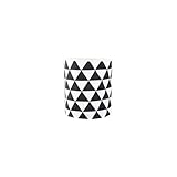 北ヨーロッパスタイル ファブリックバスケット 高さ調節可能 (black triangle)