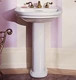 Calla II Pedestal Lavatory by Porcher