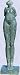 European Modernist contemporary style statue sculpture
