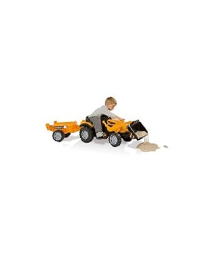 Electric JCB Tractor And Trailer