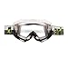 Ariete Colors 07 Line MX Goggles Black/White (Black, OSFM)