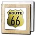 Retro Famous Route 66 - 6 Inch Tile Napkin Holder