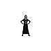 Harry Potter Death Eater Bellatrix Child Costume-8/10 Child (8-10)