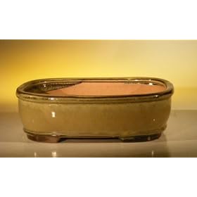 Bonsai Boy's Ceramic Bonsai Pot - Rectangle10.0" x 8.0" x 3.125"