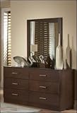 Dresser and Mirror of Osten Collection by Homelegance