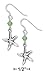 Sterling Silver Antiqued Starfish Earrings With title=