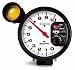 Autometer (5898) Phantom Series Tachometers - (5) Electronic (10k RPM) In-Dash Model, White Face/Black Housing