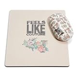 Juicy Couture Wireless Mouse and Mouse Pad Vintage Floral