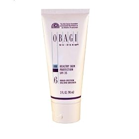 Obagi Nu-Derm #6 AM Healthy Skin Protection SPF 35 Broad-Spectrum UVA/UVB Sunscreen, 3-Ounce Tube
