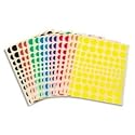 Sachet de 16 planches de gommettes rondes assorties