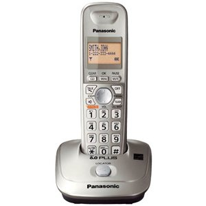 Panasonic KX-TG4011N DECT 6.0 PLUS Expandable Digital Cordless Phone, Champagne Gold, 1 Handset Panasonic KX-TG4011N DECT 6.0 PLUS Expandable Digital Cordless Phone, Champagne Gold, 1 Handset