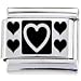 Body Candy Italian Charms Laser Love Hearts