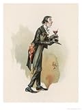 The Pickwick Papers: The Reverend Mr. Stiggin, The Hypocritical and Drunken Parson Art Giclee Poster Print by Joseph Clayton Clarke, 18x24