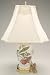 Portmeirion Pomona Canton Vase Lamp with Shade, Fine China Dinnerware