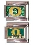 Oregon Ducks Italian Style Charm