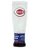 Cincinnati Reds Crystal Pilsner Glass