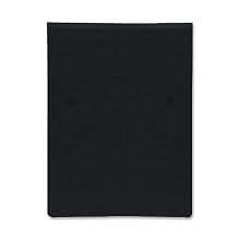 ACCO Presstex Report Cover, Prong Clip, Letter, 3-Inch Capacity, Black (17041)