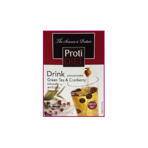 Proti Diet Green Tea & Cranberry Concentrated Drink
