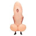 Giant Inflatable Willy Penis Fancy Dress King Ding Costume