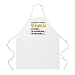 Attitude Apron Stages of Tequila Apron, Natural, One Size Fits Most