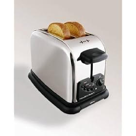 Hamilton Beach #22600 Chrome 2Slice ClassToaster