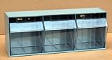 3-Bin Plastic Tilt Bin - PART# 01300-3 BIN TILT OUT BIN