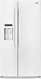 LG White Side-by-Side Freestanding Refrigerator LSC27925SW