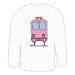 Long Sleeve T-shirt with Sweden, vehicle, travel, transport, Europe, conveyance, rail, carrier, train Large White