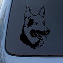 GERMAN SHEPHERD HEAD - Dog - Vinyl Decal Sticker #1516 | Vinyl Color: Black
