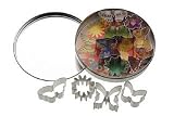 Kitchen & Housewares : Butterflies and Flower Shaped Cookie Cutters- set of eleven