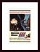 633 Squadron, Art Poster with Wood Frame, poster size: 11 x 17