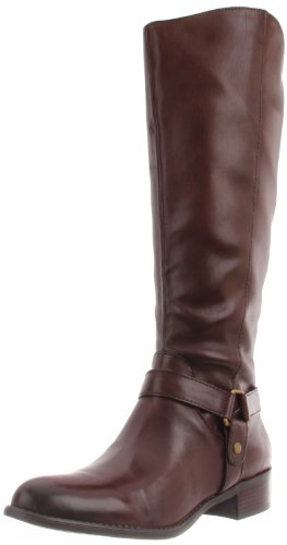 Franco Sarto Women's L-Clint 2-Wide Boot,Dark Brown,8.5 M US