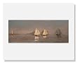 Winslow Homer, Gloucester, Mackerel Fleet at Dawn